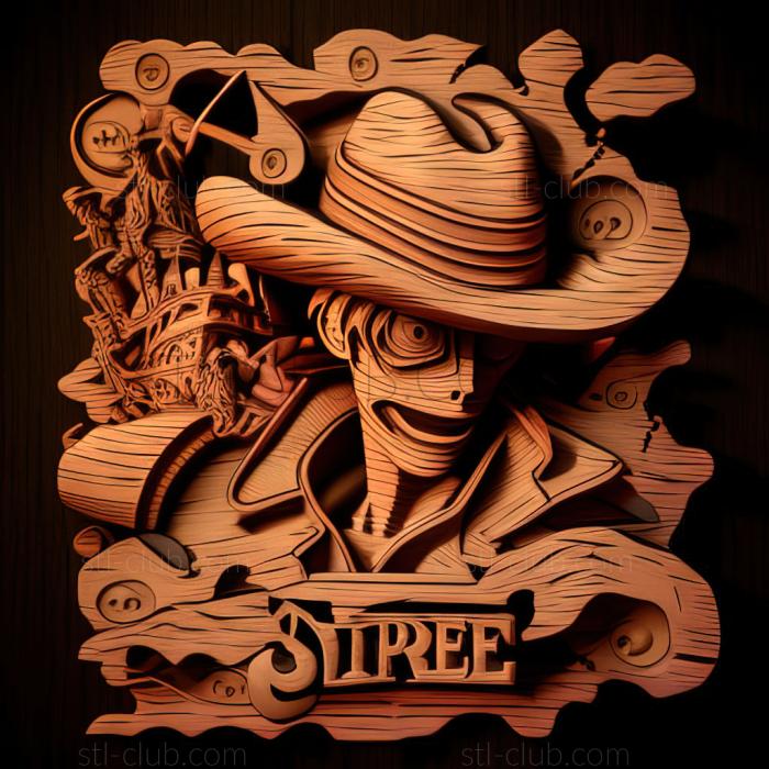 3D model One Piece Stampede anime (STL)